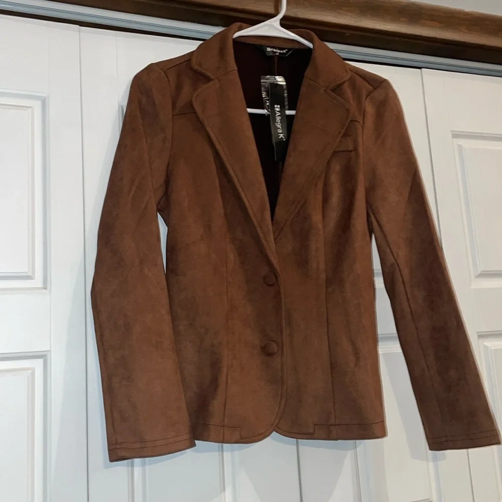 Alegra K Suede-like Blazer XSmall - Picture 1 of 9